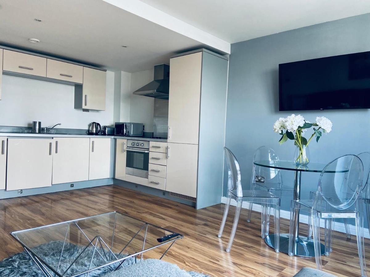 Penthouse Birmingham City View Ngoại thất bức ảnh